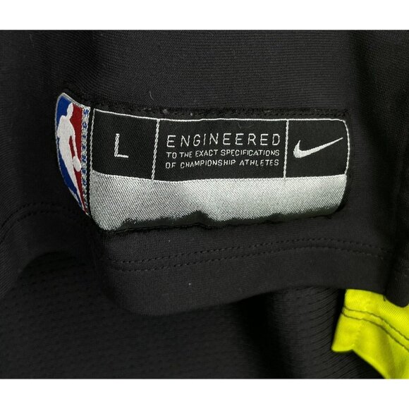 Atlanta Hawks NBA Basketball Nike Dri-Fit Black Men’s Large Long Sleeve Shirt - Picture 4 of 5